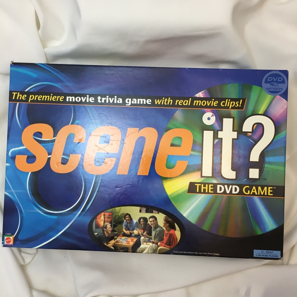 Scene It ? DVD Board Game Complete Mattel 2003